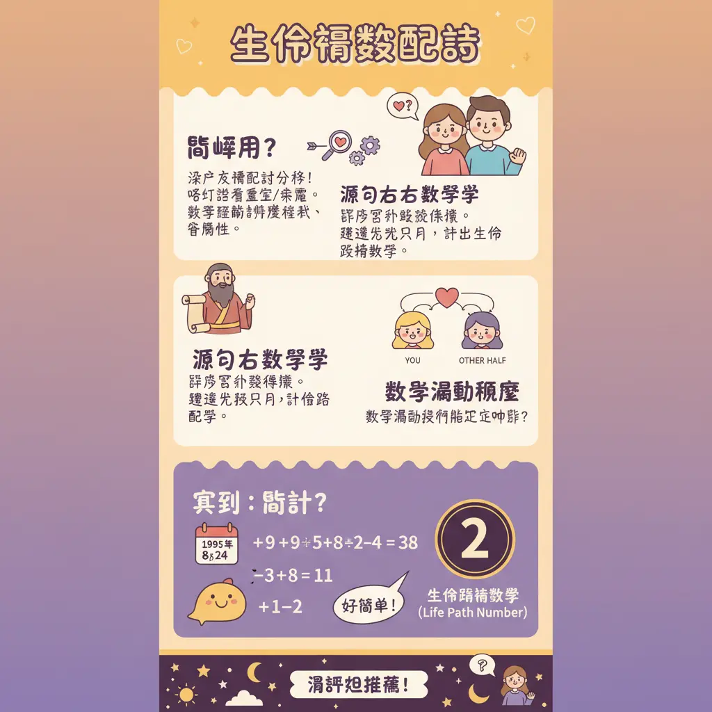 生命靈數配對 - 生命靈數